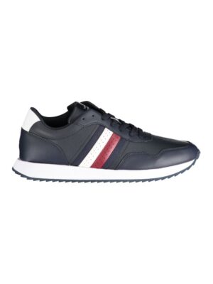Tommy Hilfiger Blue Polyester Sneaker