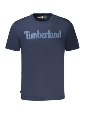 Timberland Blue Cotton T-Shirt