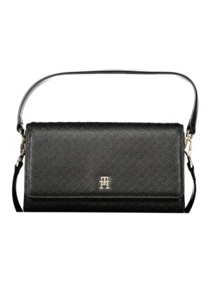 Tommy Hilfiger Black Polyethylene Women Handbag