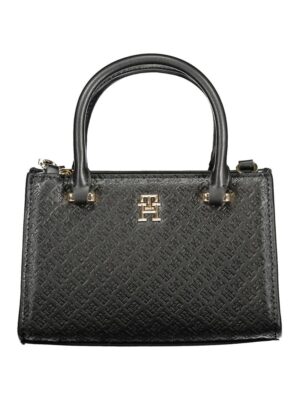 Tommy Hilfiger Black Polyethylene Women Handbag