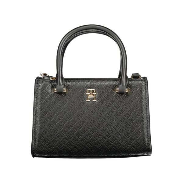 Tommy Hilfiger Black Polyethylene Women Handbag