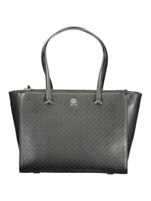 Tommy Hilfiger Black Polyethylene Women Handbag