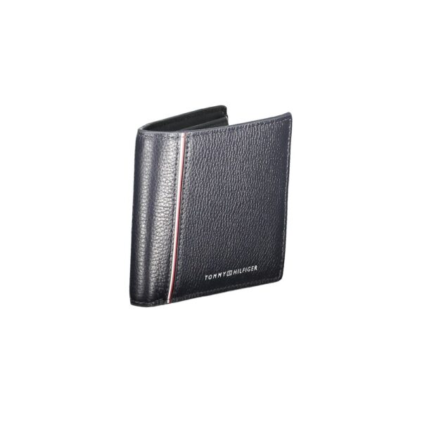 Tommy Hilfiger Blue Leather Men Wallet - Image 3