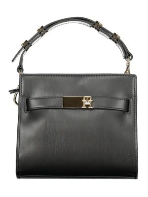 Tommy Hilfiger Black Polyethylene Women Handbag