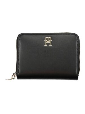 Tommy Hilfiger Black Polyethylene Women Wallet