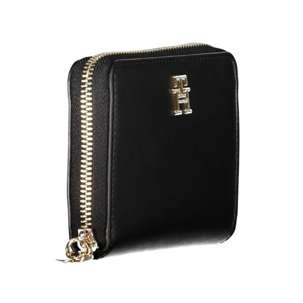 Tommy Hilfiger Black Polyethylene Women Wallet - Image 3