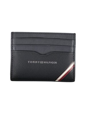 Tommy Hilfiger Blue Leather Men Wallet