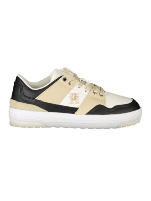 Tommy Hilfiger White Leather Women Sneaker