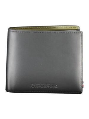 Tommy Hilfiger Black Leather Wallet