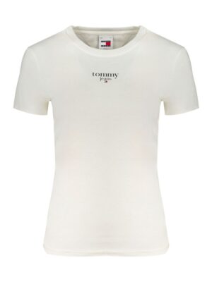 Tommy Hilfiger White Cotton Tops & T-Shirt
