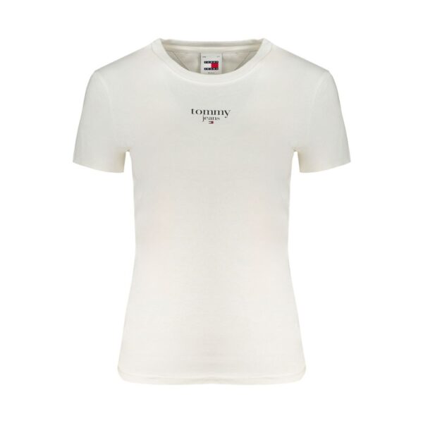 Tommy Hilfiger White Cotton Tops & T-Shirt