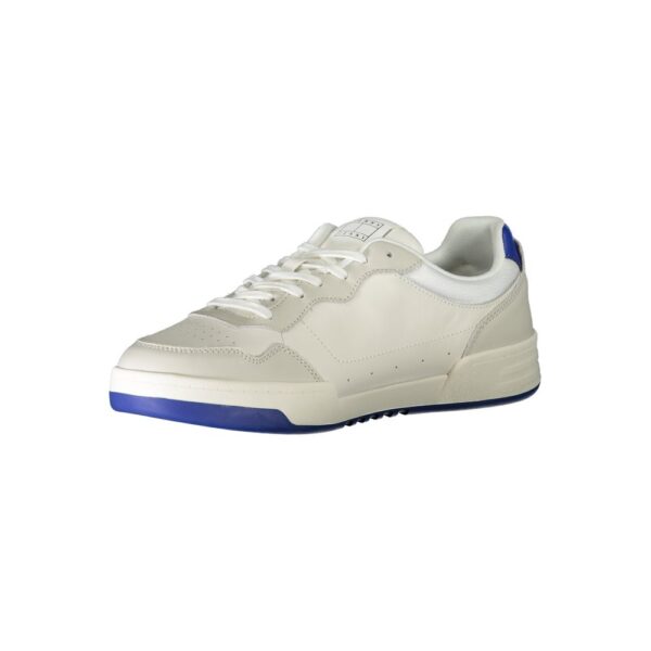 Tommy Hilfiger White Leather Men Sneaker - Image 3