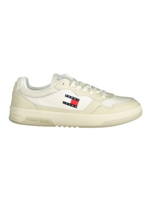 Tommy Hilfiger Beige Polyethylene Men Sneaker