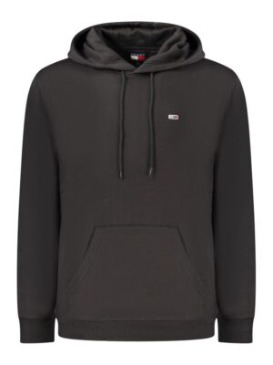 Tommy Hilfiger Black Cotton Men Sweater