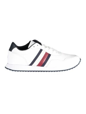 Tommy Hilfiger White Polyester Sneaker