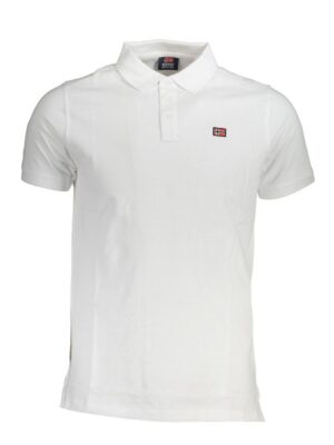 Norway 1963 White Cotton Polo Shirt