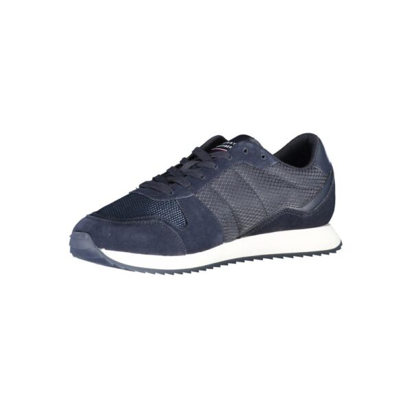 Tommy Hilfiger Blue Polyester Men Sneaker - Image 3