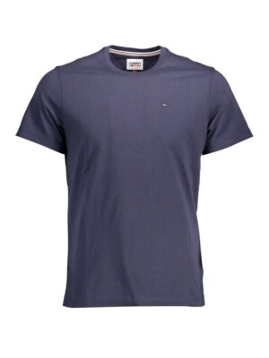Tommy Hilfiger Blue Cotton T-Shirt