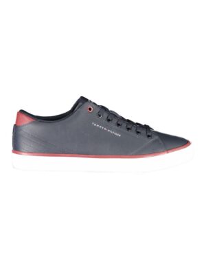 Tommy Hilfiger Blue Polyester Sneaker