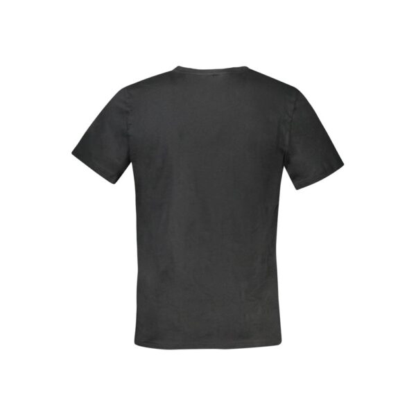 Tommy Hilfiger Black Cotton Men TShirt - Image 2
