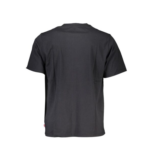 Levi's Black Cotton T-Shirt - Image 2