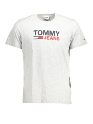 Tommy Hilfiger Brown Cotton Men T-Shirt