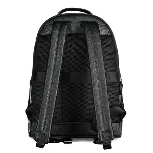 Tommy Hilfiger Black Polyethylene Men Backpack - Image 2