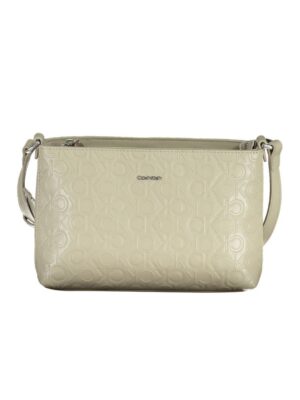 Calvin Klein Beige Polyester Handbag