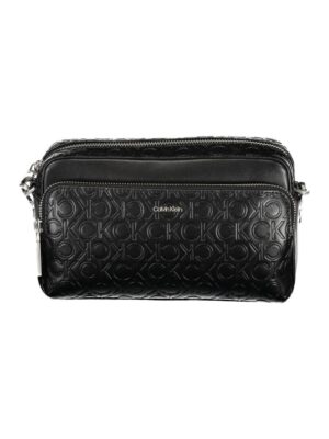 Calvin Klein Black Polyester Handbag