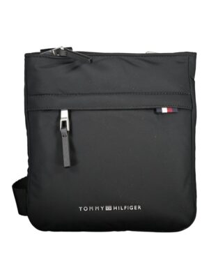 Tommy Hilfiger Black Polyester Shoulder Bag