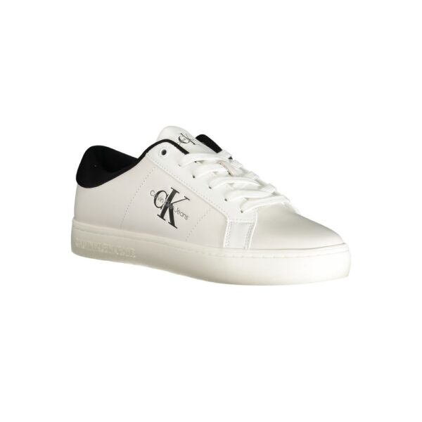 Calvin Klein White Polyester Sneaker - Image 2
