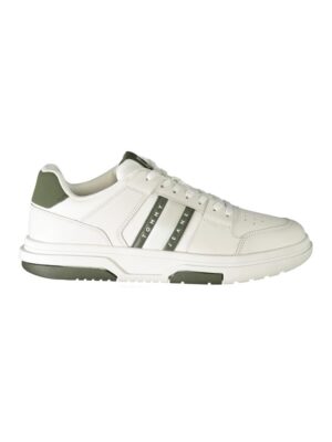 Tommy Hilfiger White Polyethylene Men Sneaker