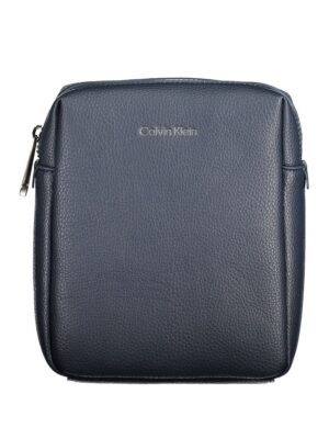 Calvin Klein Blue Polyester Men Shoulder Bag