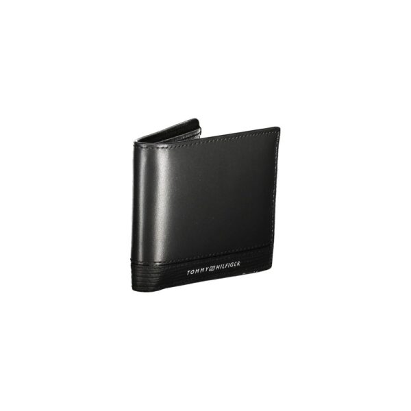 Tommy Hilfiger Black Leather Men Wallet - Image 3