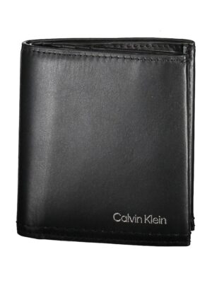 Calvin Klein Black Leather Men Wallet