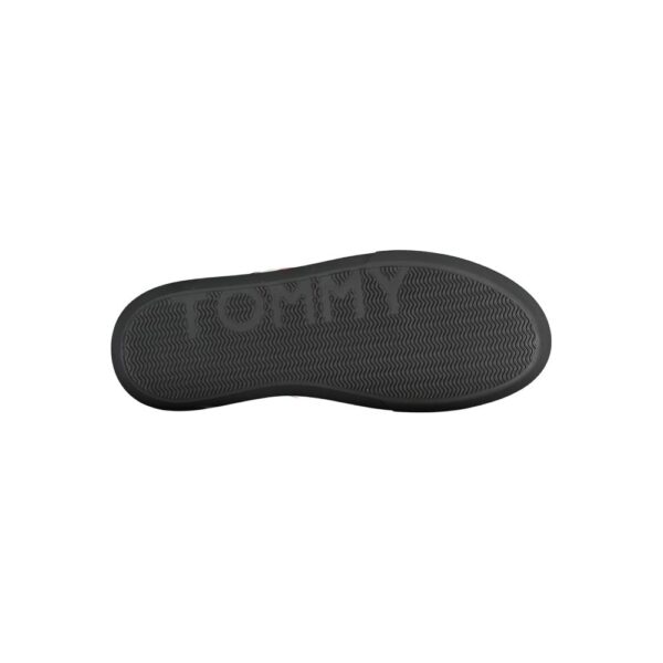 Tommy Hilfiger Chic Black Sneakers with Iconic Contrast Details - Image 2