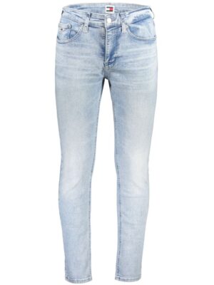 Tommy Hilfiger Light Blue Cotton Men Jeans
