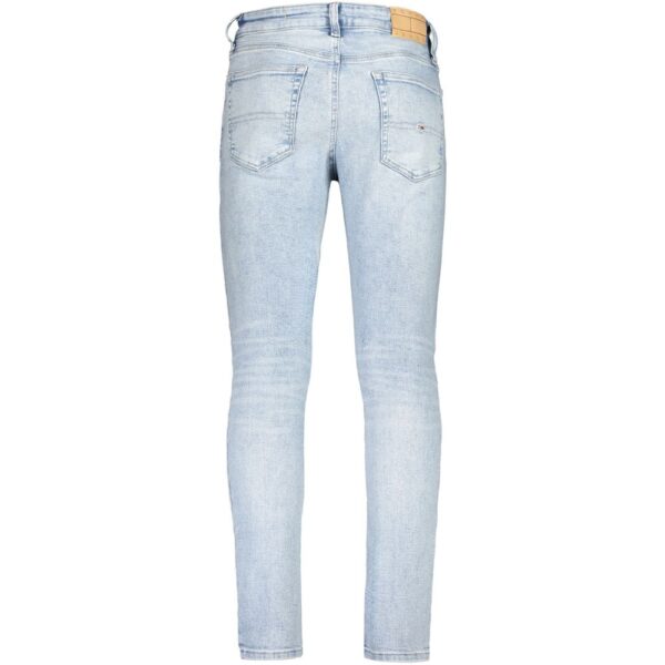Tommy Hilfiger Light Blue Cotton Men Jeans - Image 2