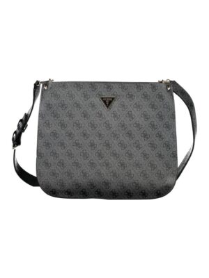 Guess Jeans Black Polyethylene Handbag