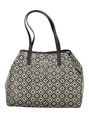 Guess Jeans Black Polyethylene Handbag