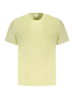 Calvin Klein Yellow Cotton T-Shirt