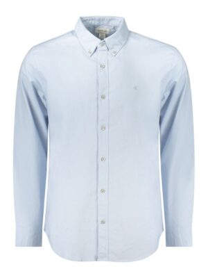 Calvin Klein Light Blue Cotton Men Shirt