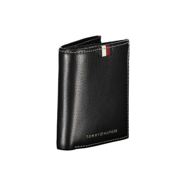 Tommy Hilfiger Black Leather Men Wallet - Image 3