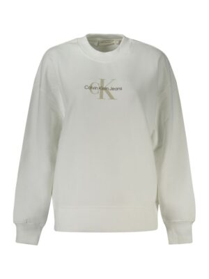 Calvin Klein White Cotton Women Sweater