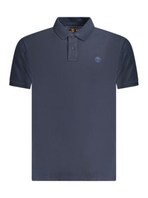 Timberland Blue Cotton Polo Shirt
