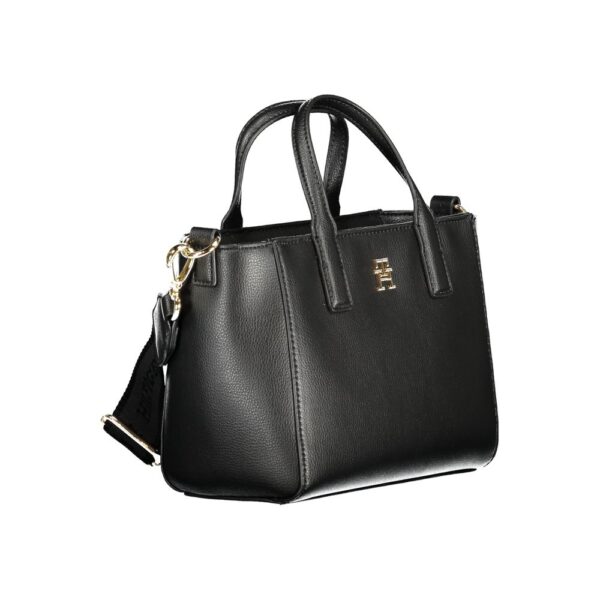 Tommy Hilfiger Black Polyester Women Handbag - Image 3