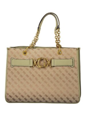 Guess Jeans Green Polyester Women Handbag