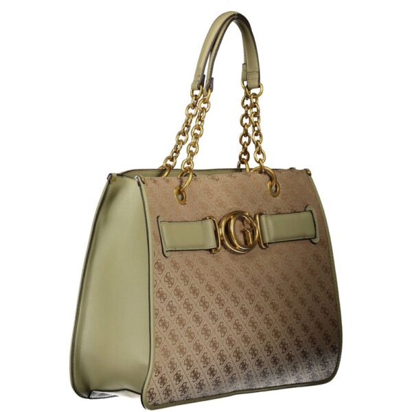 Guess Jeans Green Polyester Women Handbag - Image 3