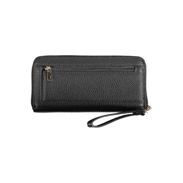 Guess Jeans Black Polyethylene Women Wallet - Image 2