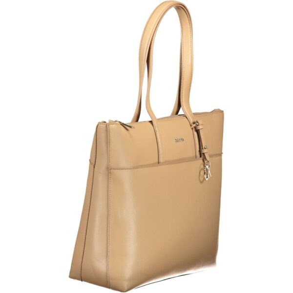 Calvin Klein Beige Polyester Women Handbag - Image 3